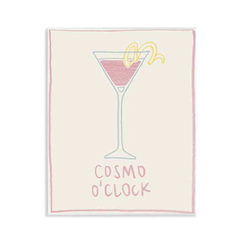 Plaque murale Minimal Cosmo O'Clock, design par Grace Popp