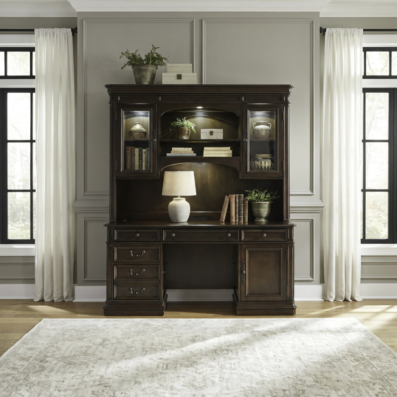 Mattern Credenza and Hutch Set