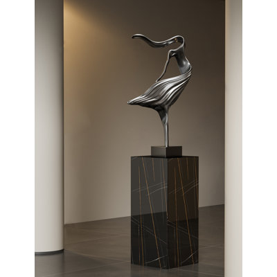 Creative Abstract Dancer Sculpture Resin Figurine
