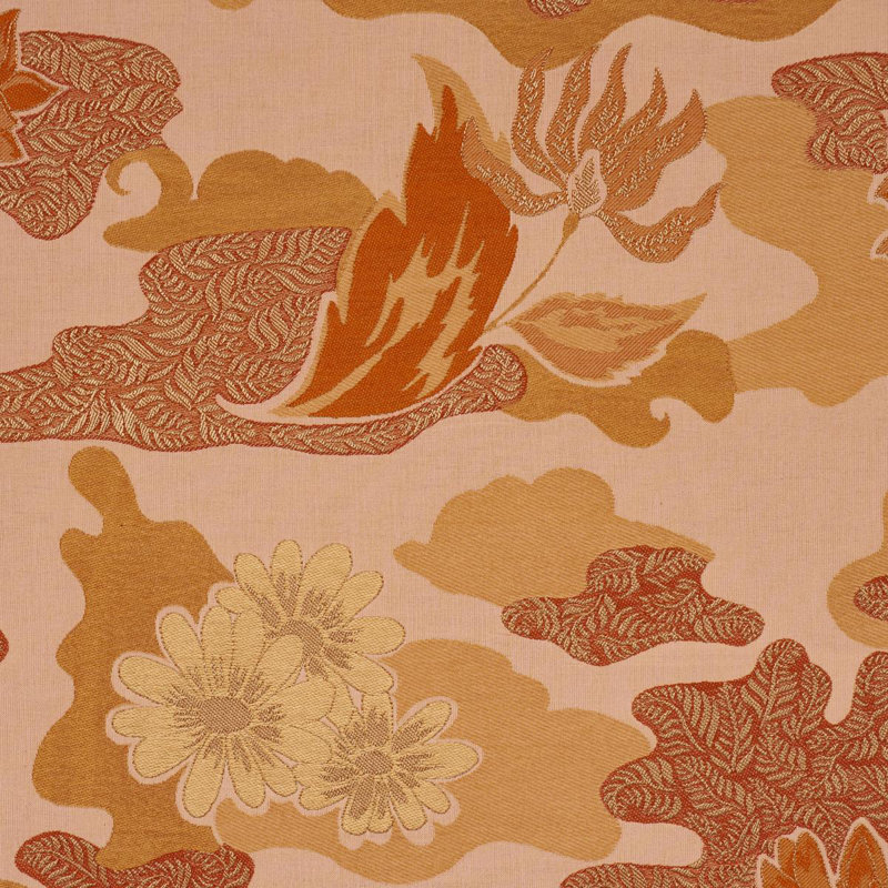 Schumacher X Laura Gonzalez Lian Dream Fabric, Orange