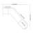 2pcs Safety Handrails, 300Lb Capacity U-Shape Grab Bar, Wall Mounted For Stairs/Thresholds-116318150