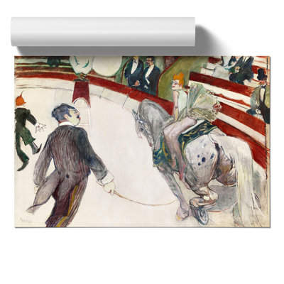The Cirque Fernando by Henri de Toulouse Lautrec - Frameless Print