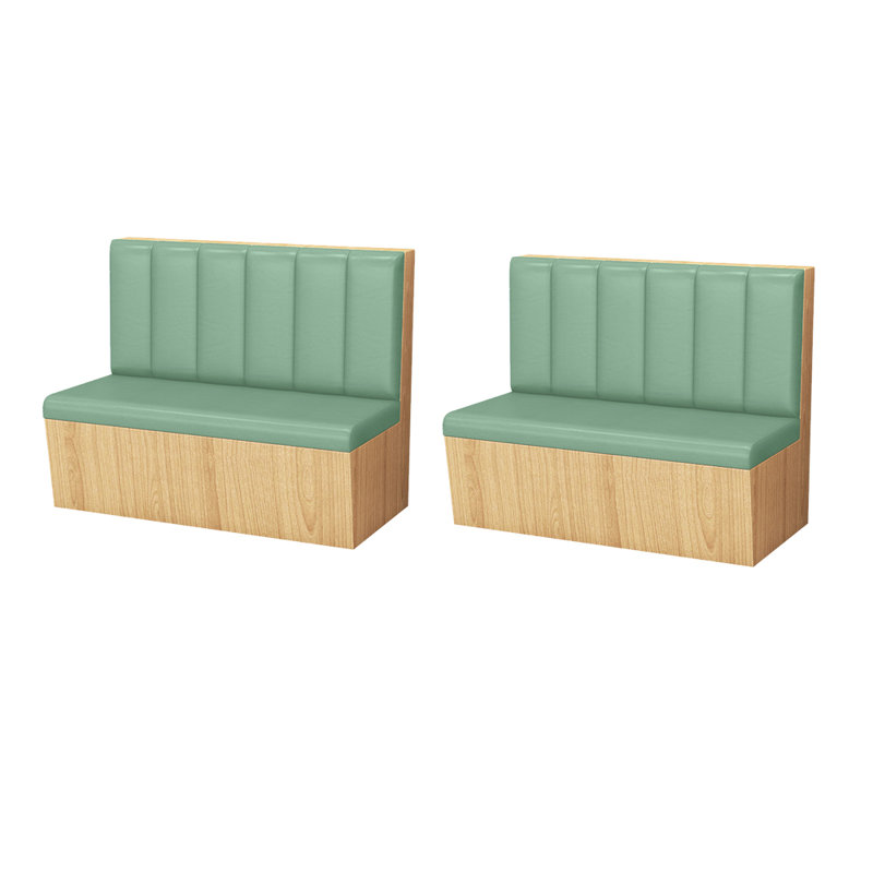 Bancs de restaurant nordiques modernes simples, Vert