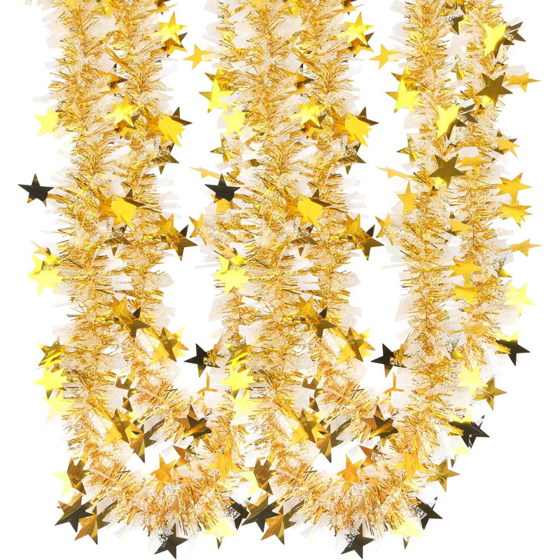 Arine Faux Garland, 4.13L cm, Gold