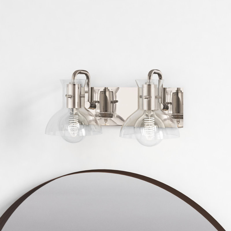 Luke 2 - Light Vanity Light, Polished Nickel