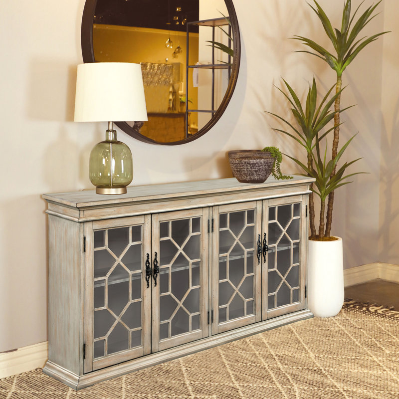 Buffet de 60 po Bristol, Miel clair
