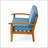 PEYTON LOVE SEAT + COFFEE TABLE