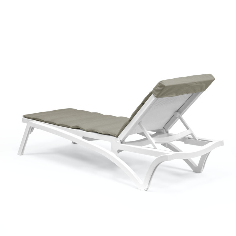 Coussin de chaise longue d'extérieur Tali Sunbrella®, Canvas Taupe Sunbrella®