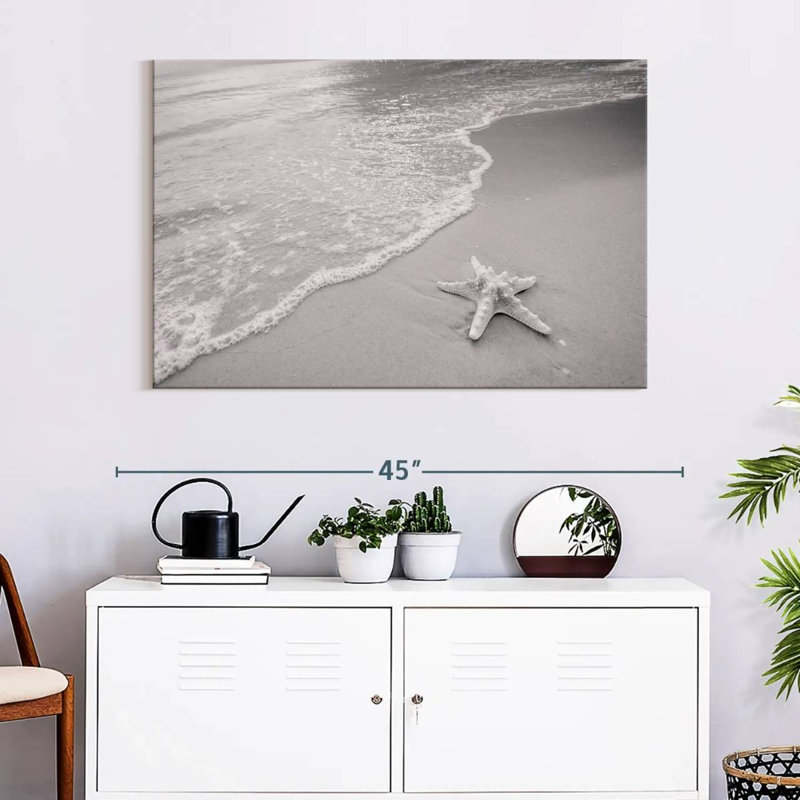 Gillard Beach Starfish Monochrome