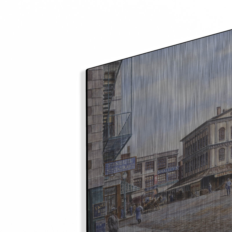 «Faneuil Hall, Ca. 1915» par Stanton Manolakas, H 16 po x l 24 po