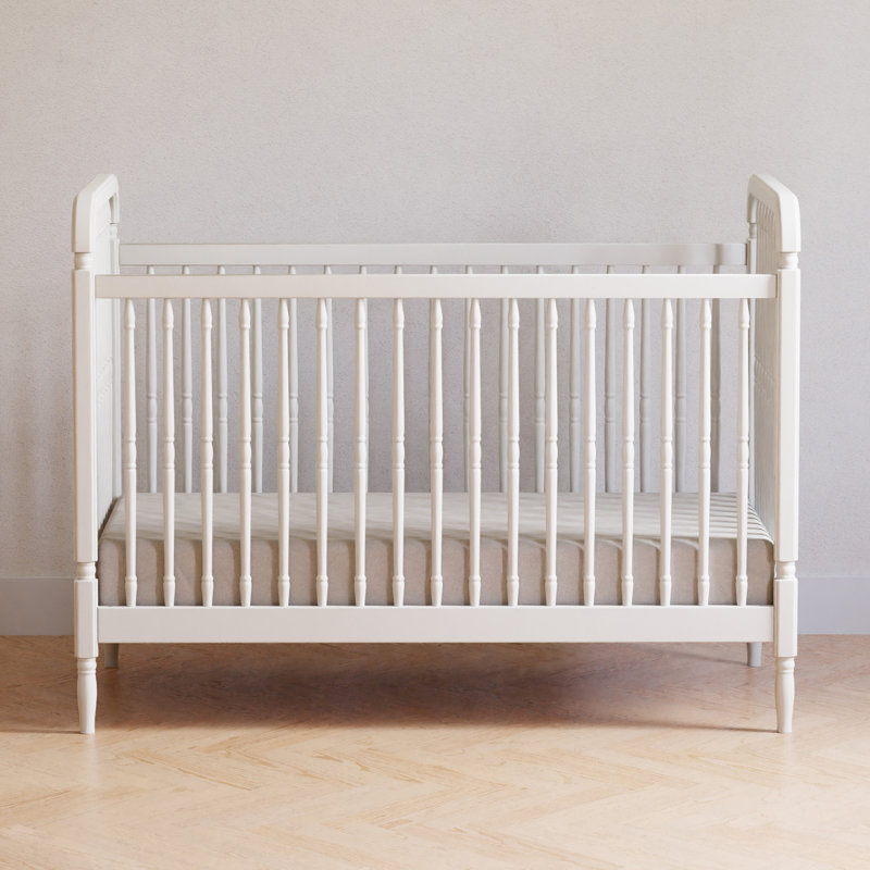 Liberty 3-in-1 Convertible Spindle Crib, Warm White