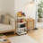 4-Tier Rolling Utility Cart with Handle