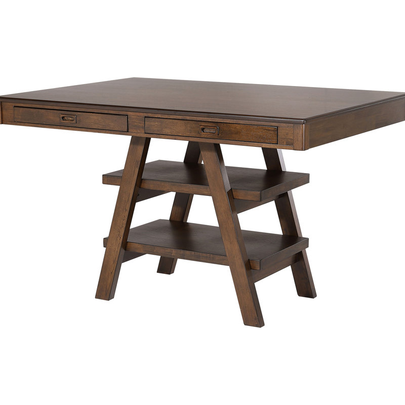 Table rectangulaire à 2 tiroirs Transitional
