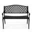 Banc de parc en aluminium thermolaqué Dutra-1226256128