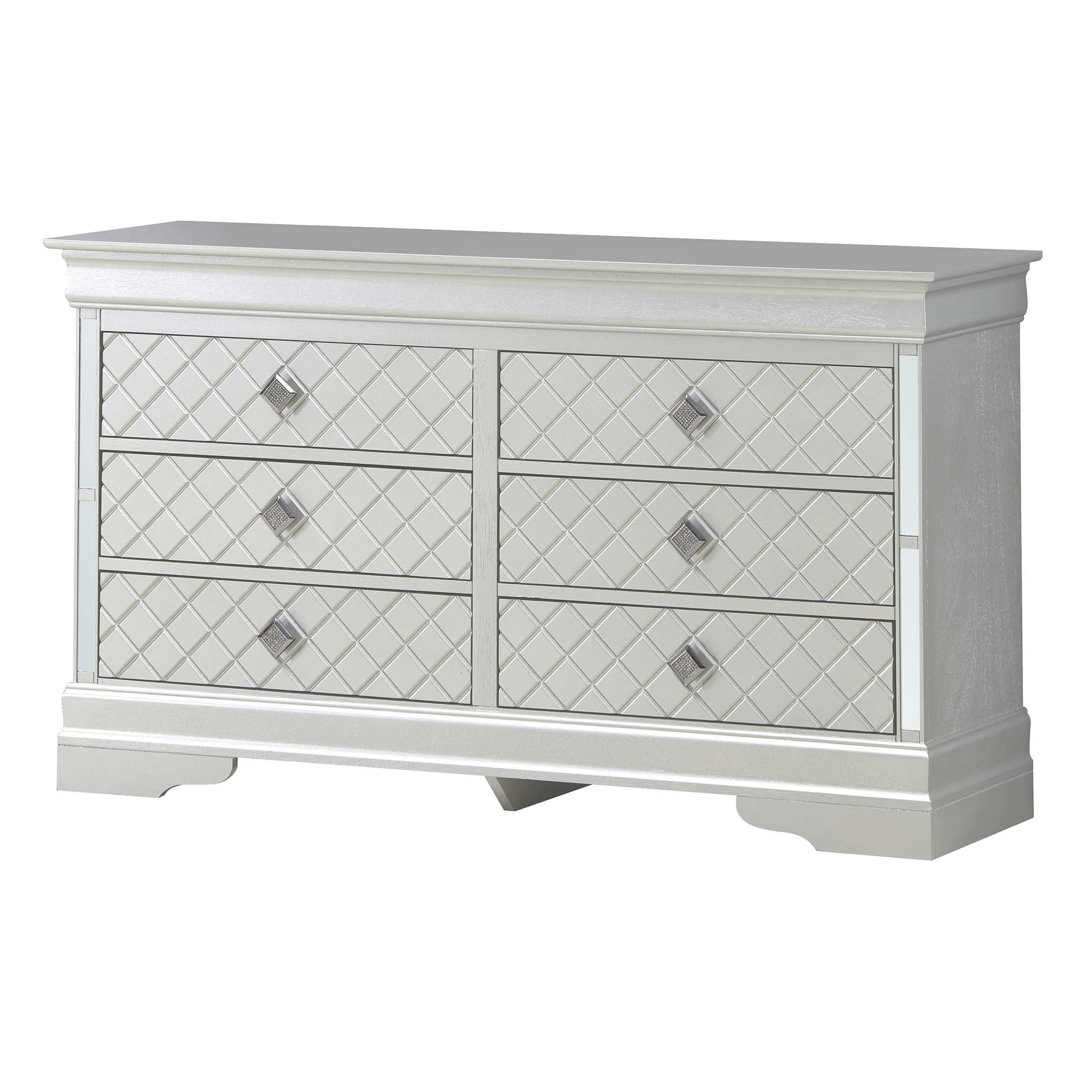 Verona 59.05'' W 6 - Drawer Dresser Glory Furniture 