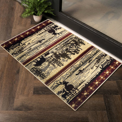 Tapis crème en polypropylène 7 pi 10 po X 3 po, To trafic and stains Nature's Nest