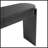 Entryway Table With Natural Wood Grain Finish, Fluted Design, Oval Top, And 2 Drawers For Elegant Storage-1291661304