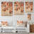 Orange Autumn Leaves II - Leaves Wood Print - On Natural Pine Wood-469655239