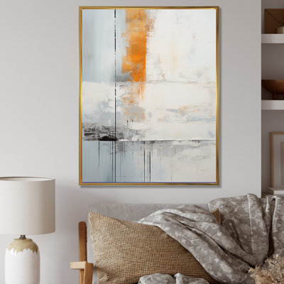 Simple Winter Landscape II, reproduction d'art sur toile