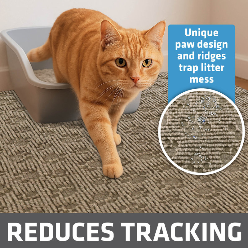 Tapis de qualité pour chat Premium XL, Taupe