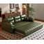 Canapé-lit 89,7 po résistant aux égratignures convertible avec rangement dissimulé Durable Comfort-Green-PT-767621188-767621190