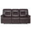 Faux Leather Reclining Sofa-26297198