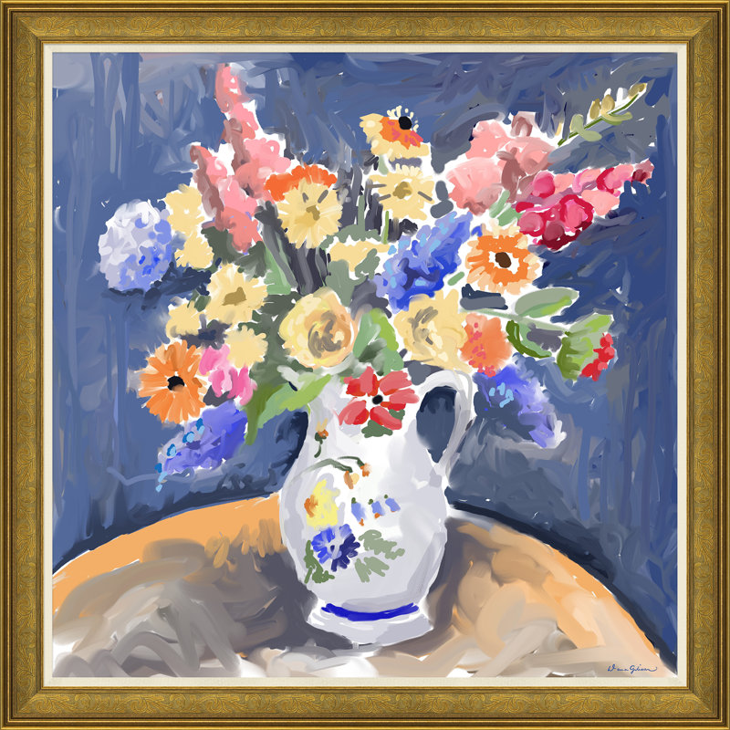 «Toulon» par Dana Gibson, peinture sur cadre