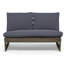 Louise Acacia 4 - Person Patio Conversation Set with Cushions-1188992148