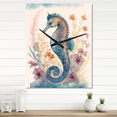 Jerrilee - Animals Seahorse Wall Clocks