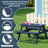 Kids Outdoor Poly Picnic Table-107384542