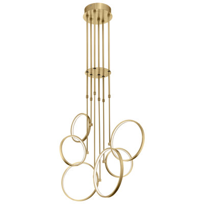 6 - Light LED Cluster Pendant