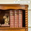 Commode en bois rétro ornée de détails