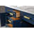 Minnetrista Double Bathroom Vanity with Marble Top-88070136