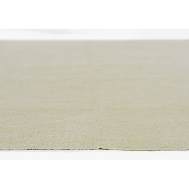Koukila Linen Area Rug in Beige, Rectangle 10' x 14'