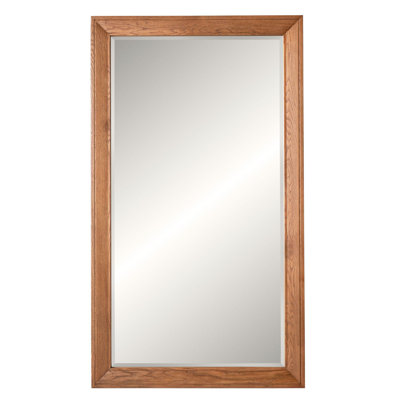 Austin Rectangle Solid Wood Beveled Mirror