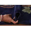 Tapis bleu marine Art Deco 9 x 12