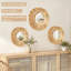 Ensemble de miroirs muraux Boho Rapia
