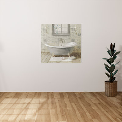 "Victorian Bath I Neutral" par Danhui Nai, reproduction sur toile