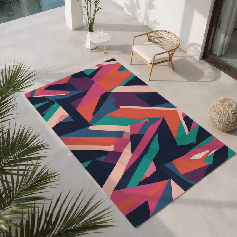 Tapis intérieur et extérieur Glo-Wave, Rectangulaire 2 pi x 3 pi