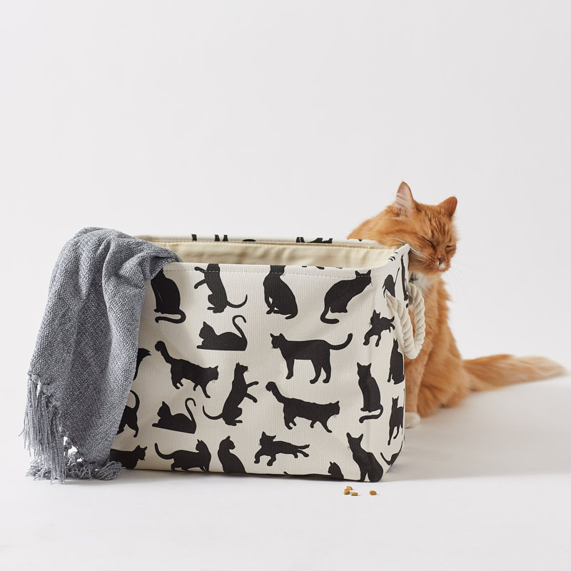Bac en tissu pour animaux de compagnie, H 9 po x l 14 po x P 8 po