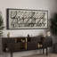 Calligraphie abstraite noire, reproduction sur toile-98042263-111568282
