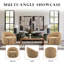 Aunna 89.2Cm Wide Swivel Barrel Chair-742436116