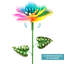 Piquet de jardin en métal pour plantes et fleurs