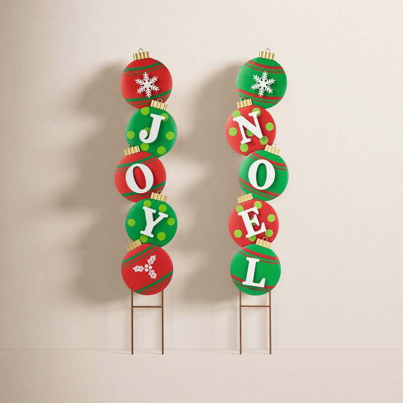 Weather Resistant Metal Christmas Decoration