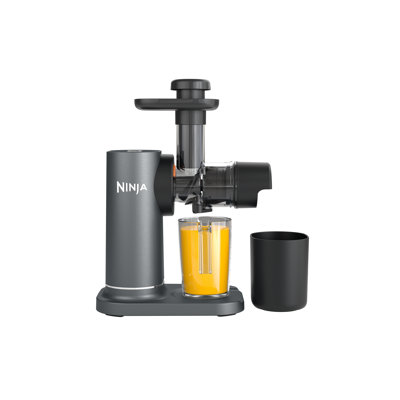 Extracteur de jus à pressage à froid Ninja, extracteur de jus puissant et compact NeverClog