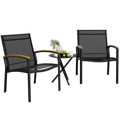 Ensemble bistro d'extérieur