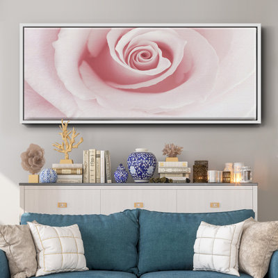 Rose Embrace- Framed Canvas