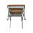Bellmead Solid Wood Cross Back Side Chair-274613949