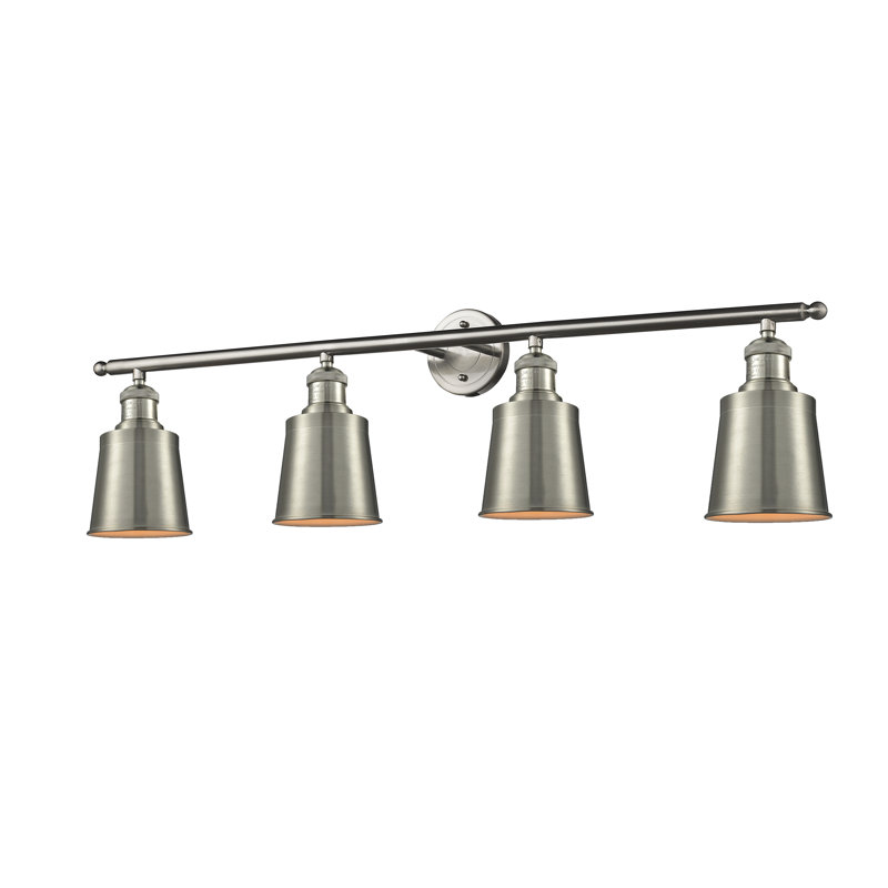 Farlane 4 - Light Dimmable Vanity Light, Brushed Satin Nickel