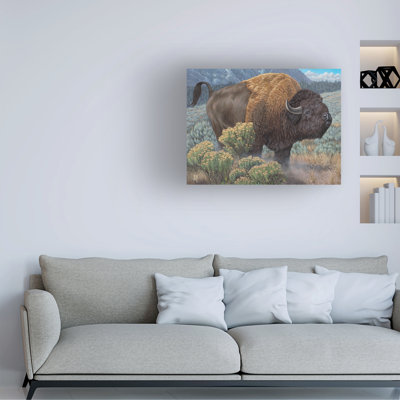 Art sur toile Jeff Hoff Easy Fella Bison